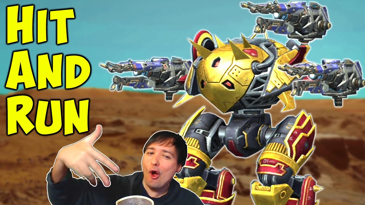 Hit Ran Robot HIT AND RUN! Maxed SHOCKTRAIN RAVANA Gameplay War Robots WR - YouTube