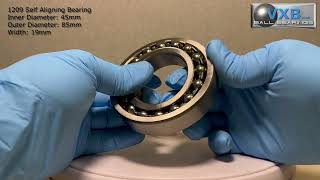Comparison 45mm inner diameter-Bore-ID Self Aligning Ball Bearing 1209 vs Ball Bearing 6009-2RS