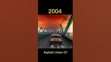 Evolution of ASPHALT android game(2004-2018) - #asphalt #evolution #shorts