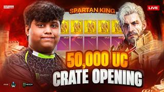 JAIPUR WE ARE COMING ! | LIVE 50,000 UC CRATE OPENING🚀 BGMI #iQOO screenshot 5