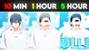 Editing Challenge - 10 Minutes vs 1 Hour vs 5 Hours!