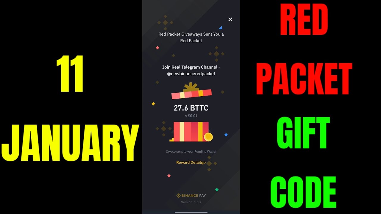 Red Packet Code Today | Binance Red Packet Code Today 11 January | Red ...