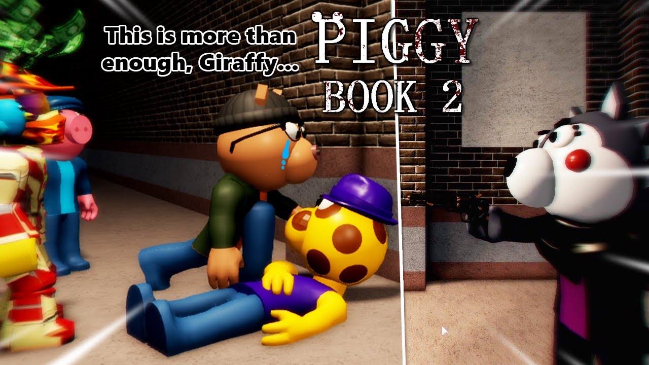 Roblox Piggy Book 2 Chapter 5 G I R A F F Y Gets Shot Sewers Youtube - fgteev roblox piggy book 2