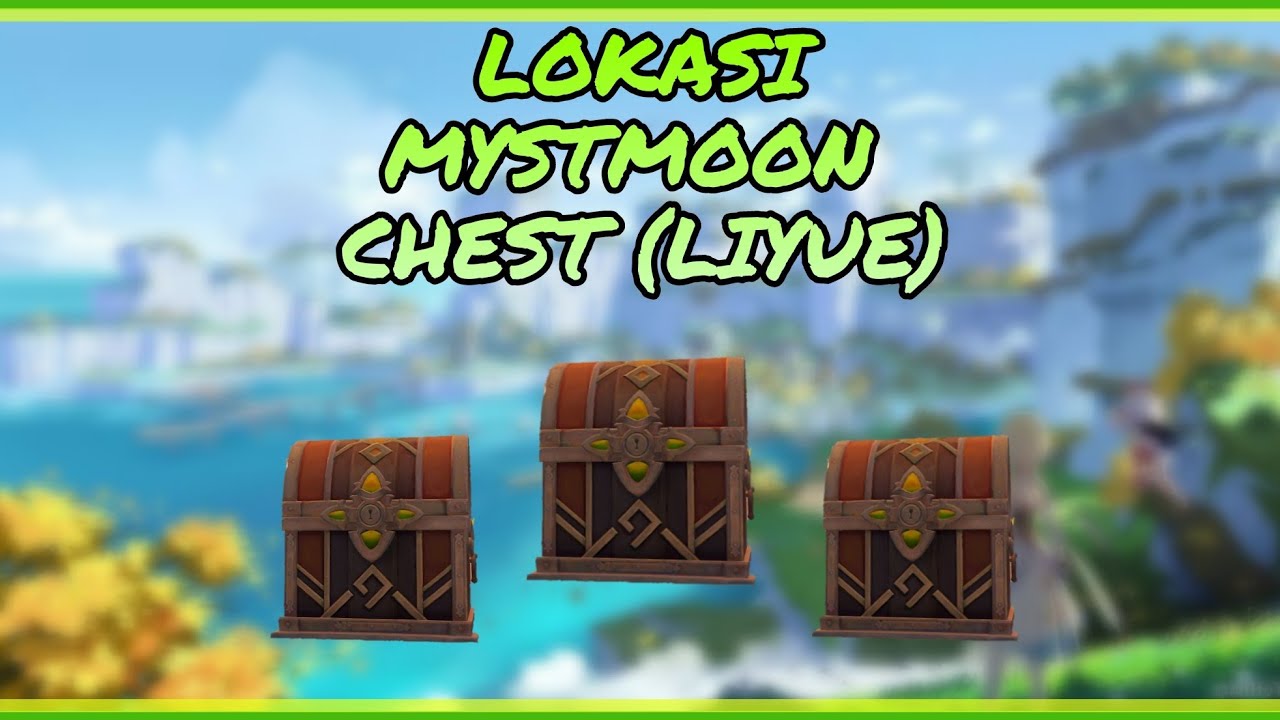 Lokasi Mystmoon Chest Liyue Genshin Impact YouTube