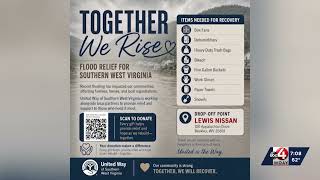 United Way SWV working with community partners to host Flood Relief Donation Drive