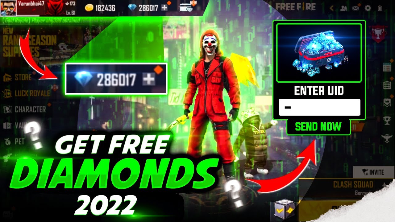 Free Fire Hack Diamonds Legitimate  Free characters, Game hacker, Hack free  money