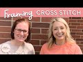 How to Frame Cross Stitch Projects | Quick and Easy Tutorial