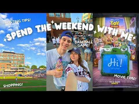 A Cozy Summer Weekend ✨ Toy Story 5, Baseball Game, Fireworks, 4th of July Shopping & Hosting Family