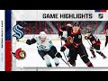 Kraken @ Senators 3/10 | NHL Highlights 2022