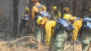 International crews provide aid as Little Giant Fire burns in central Washington