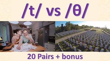 English minimal pairs - T VS θ