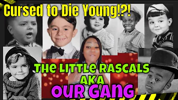 Our Gang AKA Little Rascals! Cursed Cast or Tragic Unlucky Lives... - OLD HOLLYWOOD SCANDALS