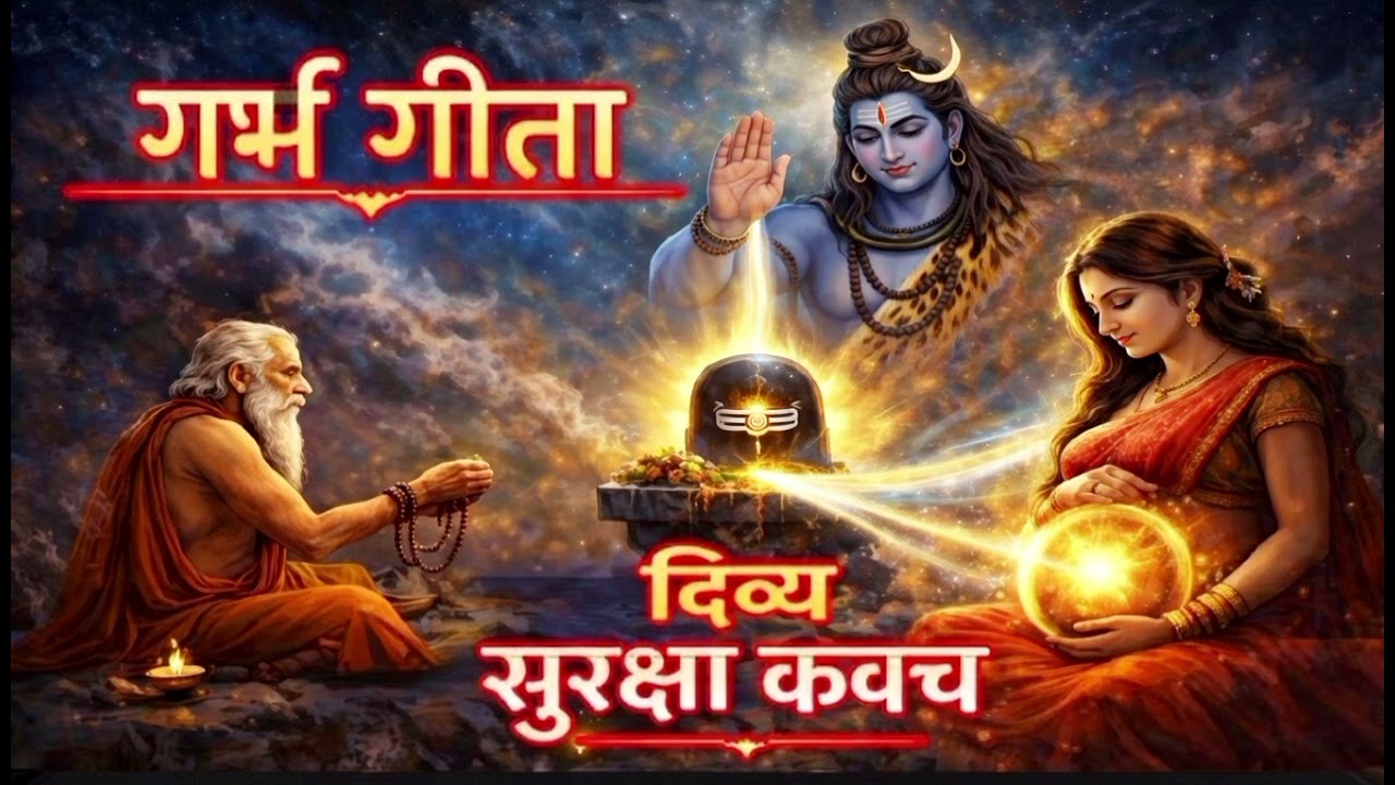 गर्भ गीता  |  दिव्य सुरक्षा कवच | गर्भवती मां के लिए। | Pregnancy Mantra 