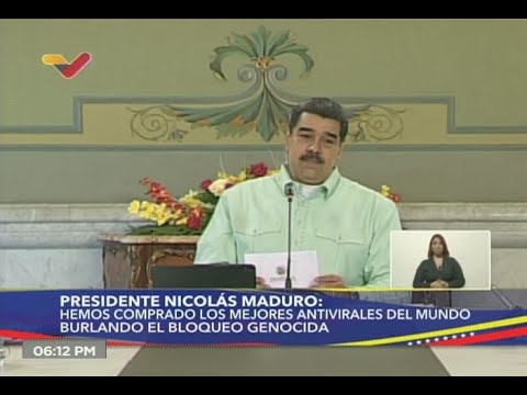 Maduro: Cada 4 meses se colocará el refuerzo de vacunas contra el Covid-19