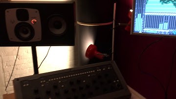 Dance track tryout with OB-6. modular, Behringer Model D and Eventide FX