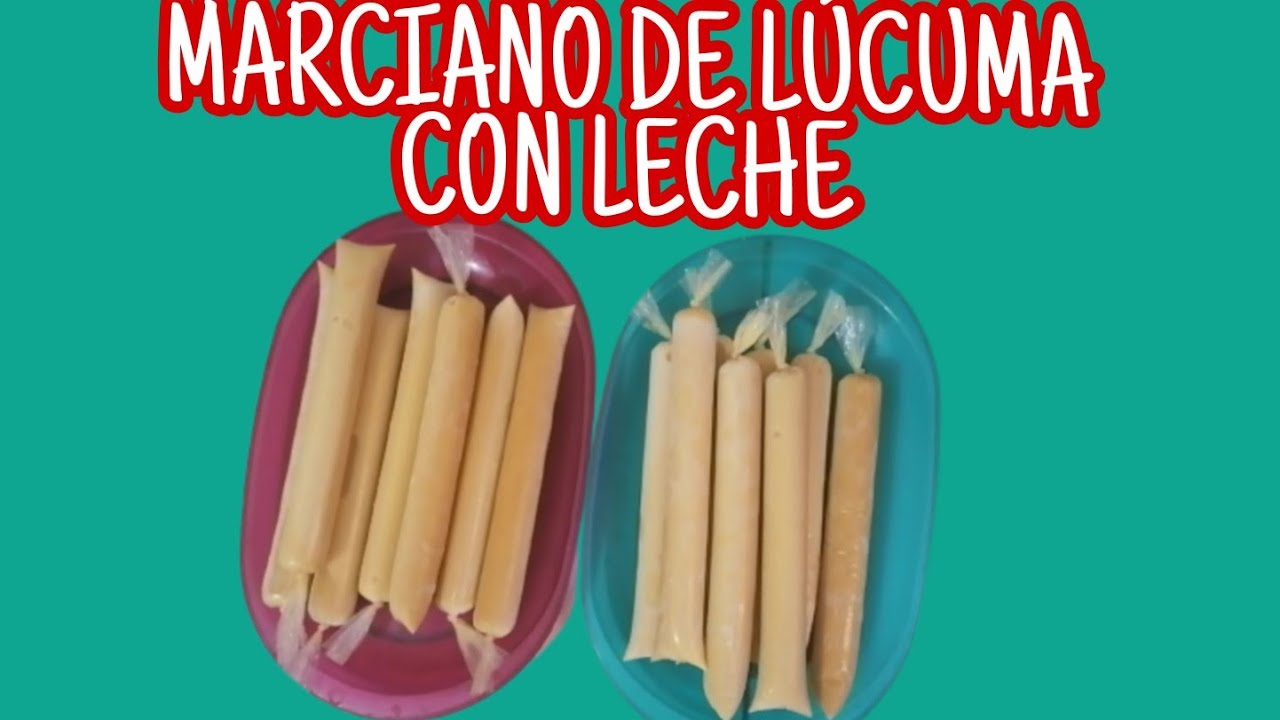 ✅ MARCIANOS DE LUCUMA CON LECHE ‼️ Receta Peruana / Cocinando con Maricielo