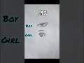 eyes draw boy&girl🎄🎉🎆anime#art#draw#animeart #shorts #viralvideo