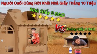 Người Cuối Cùng Rời Khỏi NHÀ GIẤY 0 Sao vs 5 Sao sẽ Thắng 10 Triệu