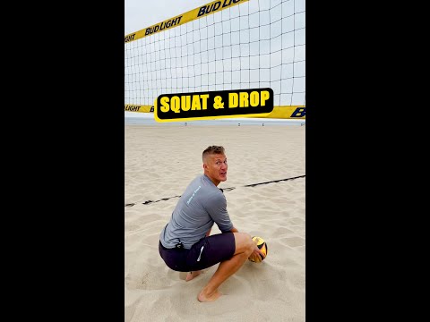 Volleyball (Short) Tips | How to Defend Against Shooters (Blocking Squat & Drop)