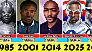 Celebrity Anthony Mackie Transformation From 7 to 47 Year Old Profile