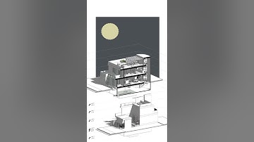 section diagram architecture || building section || building section in revit||