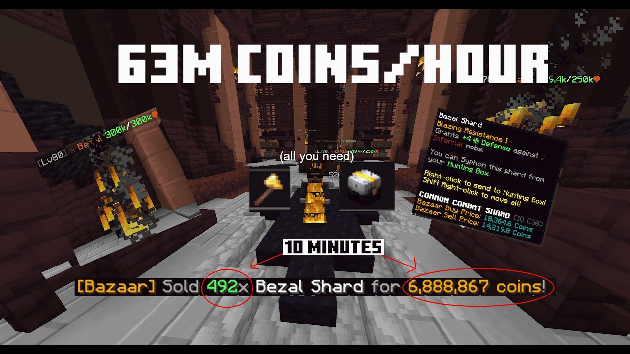 This might be the BEST money making method of 2026... (Hypixel Skyblock ...