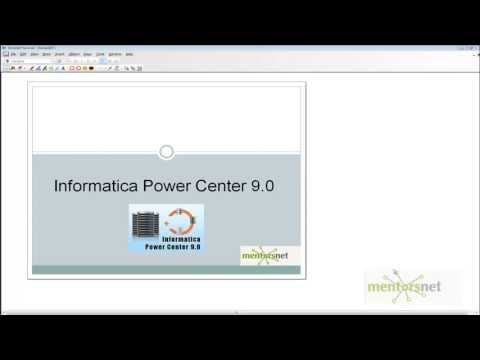 Informatica Power Center 9.0 Course at Mentorsnet