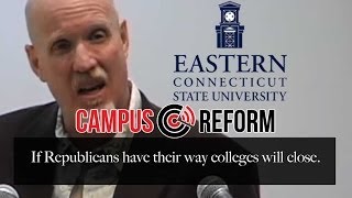 Brent Terry, professor at Eastern Connecticut State University bashes conservatives