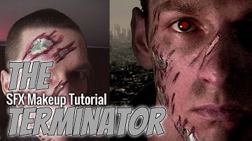 Special FX Make Up Tutorial: The Terminator "road rash"