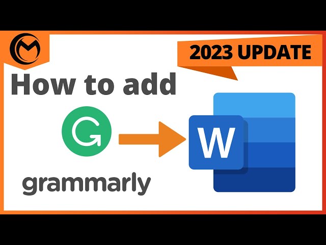 Add Grammarly to Microsoft Word in 2023: A Step-by-Step Guide — Eightify