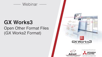 GX Works3 - Open Other Format File (GX Works2 Format)