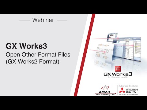 GX Works3 - Open Other Format File (GX Works2 Format)