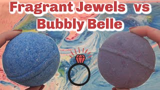 Fragrant Jewels vs Bubbly Belle - Ring Reveals & Bath Bomb Demos!
