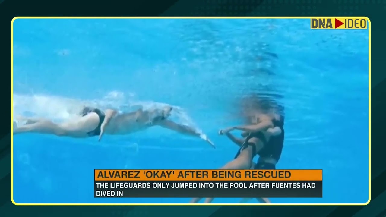 Anita Alvarez, U.S. artistic swimmer, OK after fainting in pool at