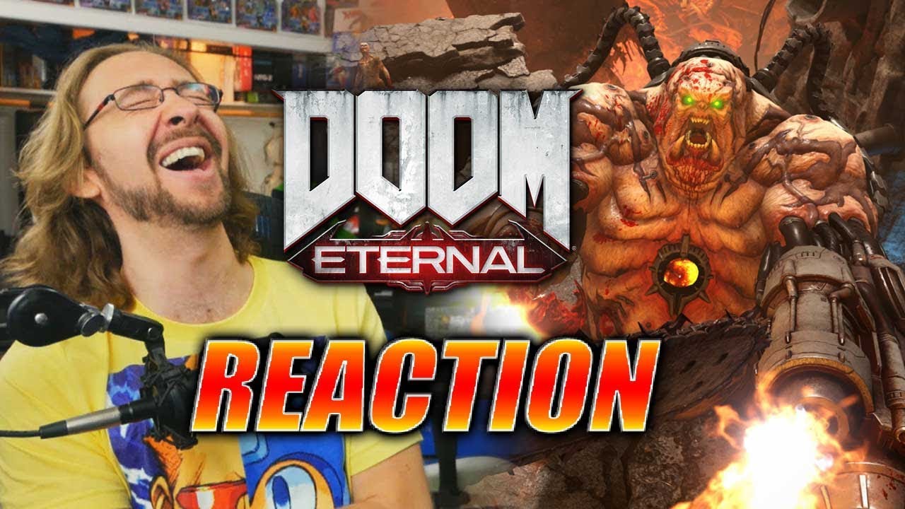 MAX REACTS: Doom Eternal - Gameplay & Reveal - YouTube
