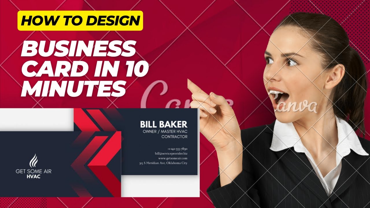 How to create Business Card in 10 min YouTube