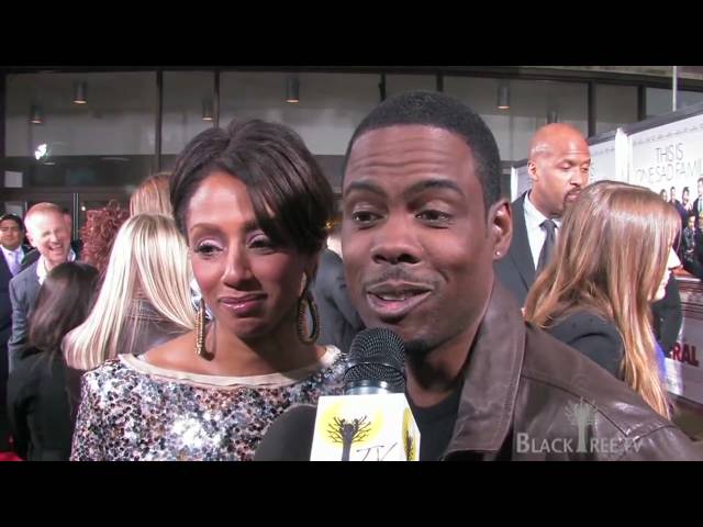 Chris Rock says "There's no man with a dress on in this movie" @ Death at a  Funeral premier - YouTube