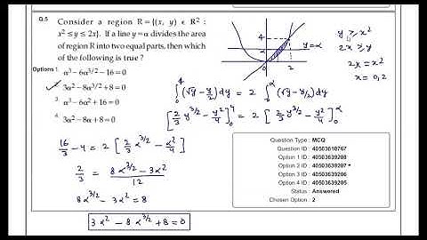 JEE Main (2 sep 2020) Evening Shift (Mathematics) solution