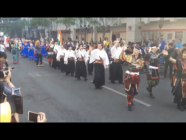 Surabaya Cross Culture International Folk And Art Festival 2019 Parade | Surabaya Sparkling class=