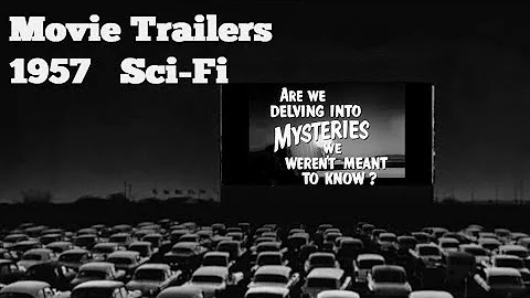 Science Fiction Movie Trailers (1957) | 27 Sci-Fi Theater Previews