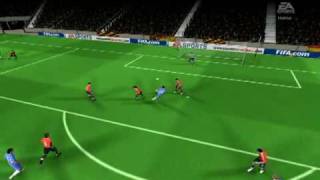 Гол Эдуардо в FIFA 10 | Eduardo goal in FIFA 10