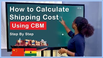 HOW TO CALCULATE  SHIPPING FEE USING CBM