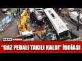 İETT otobüsü otoparka daldı!