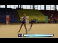 Juravle Elisabeth LPS Baia Mare Junioare II Ribbon Cupa Prietenia Ediția XXVIII la Gimnastică Ritmi
