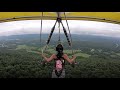 Hang gliding  second mountain flight  i cant believe im flying