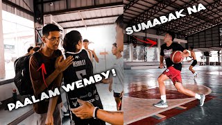 SUMABAK NA SA ENSAYO SI MR. POGI | WEMBY NAG PAALAM NA SA MAVS