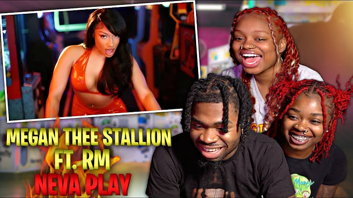 Megan Thee Stallion - Neva Play (feat. RM) [Official Video] | REACTION