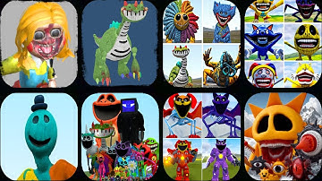 Nextbots In Playground Mod New Update 6.9.0 Pianosaurus,Poppy Playtime 1 2 3 4 In Garry