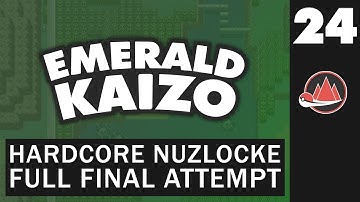 Pokemon Emerald Kaizo - Hardcore Nuzlocke - Attempt 151 Full Run - Part 24