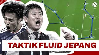 Pergerakan Tanpa Bola, Pendek Panjang, Umpan 1-2 | Taktik Atraktif Jepang